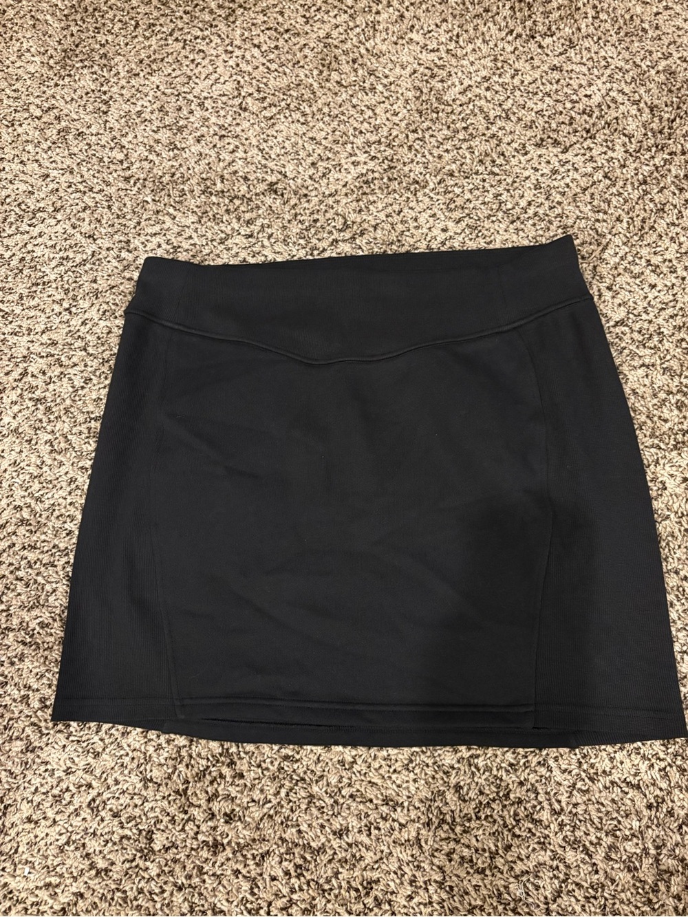 Lululemon Black Women's Fleece Lined Scuba Skirt